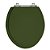 Tampa de Vaso Convencional Oval Verde Escuro Tampa Vaso Deca-incepa-celite-roca - Imagem 1