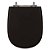 Tampa de Vaso Paris Premium Ebony (Preto) Tampa para Vaso Ideal de Madeira Laqueada - Imagem 1