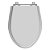Tampa de Vaso Victoria Sterling Silver (Cinza Claro) Tampa para Vaso Ideal de Madeira Laqueada - Imagem 1
