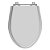 Tampa de Vaso Absolute Sterling Silver (Cinza Claro) Tampa para Vaso Ideal de Madeira Laqueada - Imagem 1