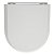 Tampa de Vaso Calypso Cinza Platina (Claro) Tampa para Vaso Incepa de Madeira Laqueada - Imagem 1