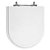 Assento Laqueado Riviera Branco Tampa para Vaso Celite em Mdf - Imagem 1