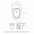 Assento Laqueado Stylus Excellence Branco Tampa para Vaso Celite em Mdf - Imagem 2