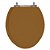Assento Laqueado Convencional Oval Caramelo Universal Tampa Vaso Deca-incepa-celite-ideal-roca em Mdf - Imagem 1