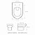 Assento Laqueado Carrara Branco Tampa para Vaso Deca em Mdf - Imagem 3