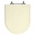 Assento Laqueado Carrara Creme (Bege) Tampa para Vaso Deca em Mdf - Imagem 1
