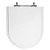 Assento Laqueado Duna Branco Tampa para Vaso Deca em Mdf - Imagem 1
