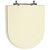 Assento Laqueado Duomo Plus Creme Tampa para Vaso Deca em Mdf - Imagem 1