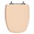 Assento Laqueado Monte Carlo Rosa Floral Tampa para Vaso Deca em Mdf - Imagem 1