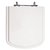 Assento Laqueado Quadra / Unic / Axis Branco Tampa para Vaso Deca em Mdf - Imagem 1