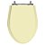 Assento Laqueado Absolute Bone (Bege Claro) Tampa para Vaso Ideal Standard em Mdf - Imagem 1