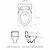 Assento Laqueado Absolute Bone (Bege Claro) Tampa para Vaso Ideal Standard em Mdf - Imagem 2