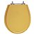 Assento Laqueado Avalon Amendoa (Caramelo) Tampa para Vaso Ideal Standard em Mdf - Imagem 1