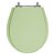 Assento Laqueado Avalon Verde Claro Tampa para Vaso Ideal em Mdf - Imagem 1