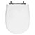 Assento Laqueado Ezedra Branco (Neve) Tampa para Vaso Ideal Standard em Mdf - Imagem 1