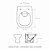 Assento Laqueado Paris Bone (Bege Claro) Tampa para Vaso Ideal Standard em Mdf - Imagem 2