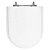 Assento Laqueado Nexo Branco Tampa para Vaso Roca em Mdf - Imagem 1