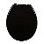 Assento Almofadado Oval Astra Pr1 Tampa para Vaso Universal - Imagem 1
