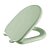 Assento Sanitário Zeta Verde Água Tampa para Vaso Fabrimar Almofadado - Imagem 1