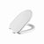 Assento Sanitário Vesuvio Branco Tampa para Vaso Icasa Almofadado - Imagem 1