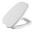 Assento Sanitário Turim Branco Tampa para Vaso Eternit Almofadado - Imagem 1