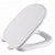 Assento Almofadado Paris Branco Tampa para Bacia Ideal - Imagem 1