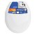 Assento Almofadado Plus Slim Oval Bicuit Tampa Vaso Marcas - Imagem 4