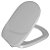 Assento Sanitário Sabatini Cinza Tampa para Vaso Icasa em Polietileno - Imagem 1