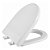 Assento Soft Close Greca Branco Tampa para Vaso Belize - Imagem 1