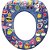 Assento Infantil Decorado Emojis Redutor para Vaso Oval - Imagem 1