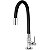 Torneira Cozinha Gourmet Flex Colors Preta Mesa C55 - Imagem 1