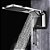 Chuveiro Elétrico Lorenzetti Acqua Duo Ultra 127v 5500w Preto e Cromado - Imagem 3