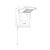 Chuveiro Elétrico Lorenzetti Acqua Star Eletrônico Branco 127v 5500w - Imagem 1