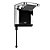 Chuveiro Elétrico Lorenzetti Acqua Star Preto e Cromado 127v 5500w - Imagem 1
