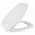 Assento Sanitário Thema Branco Tampa para Vaso Incepa em Polipropileno - Imagem 1