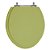 Assento Laqueado Convencional Oval Verde Itapuã Tampa Vaso Deca-incepa-celite-ideal-roca em Mdf - Imagem 1