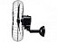Ventilador de Parede Oscilante 60cm 127v New Preto Ventisol - Imagem 2