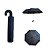Guarda Chuva Cabo Curto Preto Manual (Pequeno Cabo Curvo) - Imagem 1