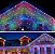 Luz de Natal Cascata 300 Lâmpadas Led Color 8f C/ Memória Fio Branco Bivolt 6m - Imagem 1