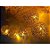 Luz de Natal Cordão 20 Bolas Esfera Metal Dourada 20 Leds Warm Bivolt 4,0 Mts - Imagem 2