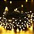 Luz de Natal Cordão 500 Lâmpadas Led Warm Fio Verde Externo Bivolt 50 Mts Ip44 - Imagem 1