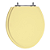 Assento Poliéster Laminado Oval Biscuit Tampa de Vaso Marcas - Imagem 1