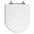 Assento Poliéster Laminado Riviera Branco para Vaso Celite - Imagem 1