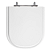 Assento Poliéster Laminado Vogue Plus Branco Tampa para Vaso Deca - Imagem 1