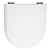 Assento Poliéster Laminado Calypso Branco Tampa para Vaso Incepa - Imagem 1