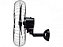 Ventilador de Parede Oscilante 60cm 220v New 147w Preto - Imagem 2
