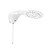 Chuveiro Ducha Eletrônica Optima Zagonel 220V x 7700W Branco - Imagem 2