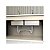 Sifão Sanfonado Extensível Duplo 70cm Branco Blukit - Imagem 3