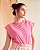 Blusa Muscle Tee Femina Rosa Pink Joana - Imagem 1