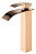 Torneira para banheiro tipo monocomando cascata rose gold - Imagem 1